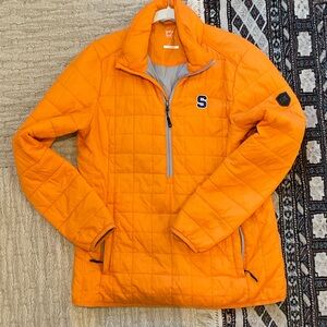 Syracuse University Orange Puffer Jacket by Cutter & Buck